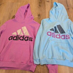 Lot of 2 adidas Hoodies - Kids Size 16